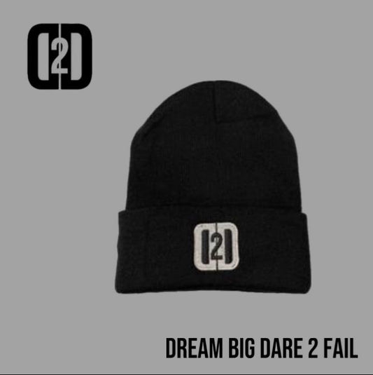 Black Dare 2 Dream Beanie